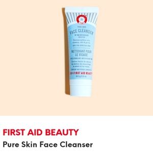 first aid beauty pure skin face cleaner